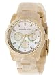 Michael Kors Womens Resin Horn Jet Set Chronograph Watch MK5039