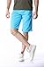 M.K.JIN.SI Men's Summer Slim Fit Flat Front Belted Week-End Twill Shorts Quick-Dry