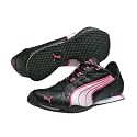Puma Saloh L - Women`s Shoes - Black / White / Luflue Pink