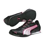 PUMA - Puma Saloh L - Women`s Shoes - Black / White / Luflue Pink