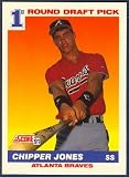 Chipper Jones 1991 Score MLB Rookie Card (1st Round Draft Pick)