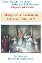 Milagro de la Eucarist&iacute;a de Ferrara, Italia - 1171