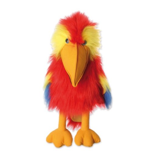 Childrens Toyshop  Third Party New : Colourful Parrot Puppet