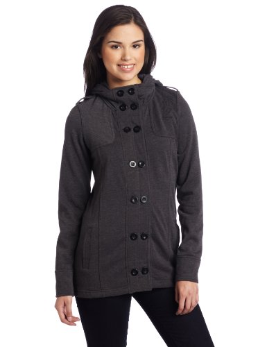 Fox Racing Juniors Cadet Jacket, Charcoal Heather, Large