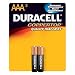 Duracell 15261 Coppertop AAA Battery, 2 Pack