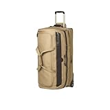 UPC 051243051441 product image for National Geographic Luggage Kontiki Drop Bottom Rolling Duffel, Khaki, One Size | upcitemdb.com