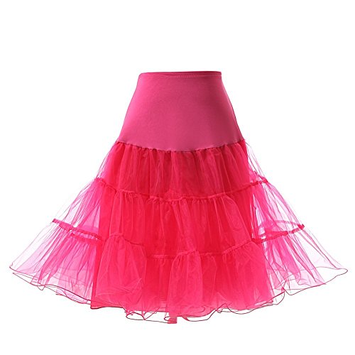 Tidetell® vintage women s 50s rockabilly tutu skirt 26…