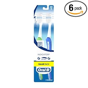 Oral-b Indicator Flat Trim Value Pack Toothbrush, 2-Count (Pack of 6) Oral-b Indicator Flat Trim Value Pack Toothbrush, 2-Count (Pack of 6)