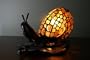 Snail Table Lamp Art Classic Handmade Decor Amberlamp