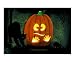 Pumpkin Getting the Creeps Holidays Poster Print by Mareen Haschke, 10x8