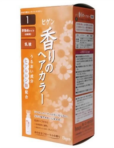 ビゲン 香りのヘアカラー 乳液 1 (かなり明るいライトブラウン)  [HTRC5]