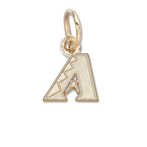 Arizona Diamondbacks 10K Yellow Gold Team Logo Pendant By Logoart