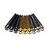 WE Games Premium Easy Grip Metal Cribbage Pegs with Tapered Design - Set of 9, Sleek and Stylish for Cribbage Boards, (3 Gold, 3 Silver, 3 Black) Fits 1/8 Inch Diameter Holes