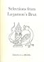Selections From Layamon's Brut (University of Exeter Press - Exeter Medieval Texts and Studies)