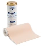 Medfix Adhesive Moleskin - 9' x 4 Yards, 12 Roll / Case, 12 Tube / Case