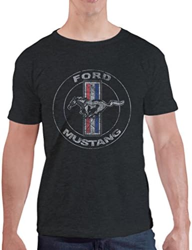Happyhill Men's Ford Mustang Vintage T-Shirt