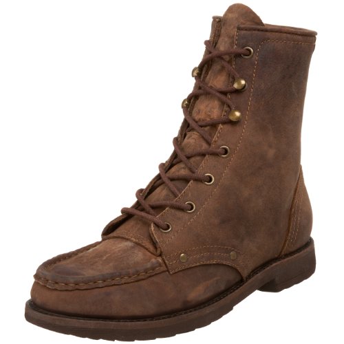 BED:STU Men’s Westward Moc Toe Boot,Tan Wash,10.5 M US