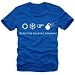 Produkt-Bild: Read the fucking manual T-Shirt ROYALBLAU / WEISS RTFM NEU S-XXL