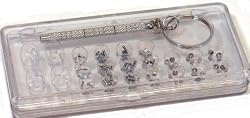 CLEAR Sunglass Eyeglass Repair Kit DELUXE set