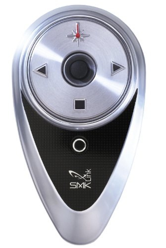 SMK-Link-Link RemotePoint Global Presentation Remote with Red Laser Pointer and Full Wireless Mouse Control Presenter VP4350