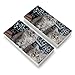 Siberian Tabby Kittens Cats School Chalkboard Learning Eraser Set of 2