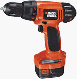 Black & Decker CD9602SB 9.6-Volt Cordless Drill/Driver with Keyless Chuck