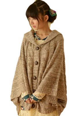 2015 秋冬 【JADE Japan】 レディース 森ガール ニット カーディガン