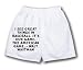 White Boxer Short with I see great things in baseball. It s our game, the American ga...