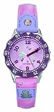 Lulu Castagnette - 38582 - Montre Fille - Quartz Analogique - Cadran Rose - Bracelet Cuir Rose
