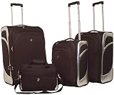 Review Heys  / Heys Infinity 4 Piece Softsided Luggage Set Luggage Sets