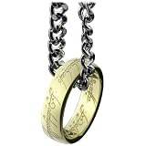 Produkt-Bild: Der eine Ring - an Kette - OneSize, vergoldet
