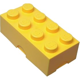 Lego Lunch Box 8 Yellow