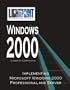 Implementing Microsoft Windows 2000 Professional and Server (Lightpoint Learning Solutions Windows 2000)