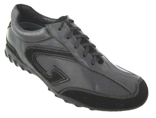 CALDEN - K10645 - 2.6 Inches Taller - Height Increasing Elevator Shoes (Black Casual Shoes)