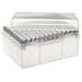 BrandTech 702408 Polypropylene 0.1-20 microliter 5 Tip Boxes Nano-Cap Tips Pipette Tip Box (Pack of 480)