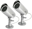 SVAT ISC203 Outdoor Imitation Dummy Security Camera Fake Surveillance Kit with Weatherproof Housing (2 Pack)