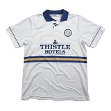 picture of Score Draw Official Retro Leeds United 1994 Men's Retro Football Shirt