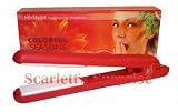 HerStyler Ceramic Red Hair Straightener