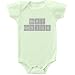 26 Degrees Forward Green Organic Cotton Baby Genius Periodic Table Onesie, 12 Months