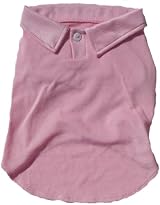 Dog T-Shirt Pink Polo Medium
