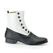 Mens Costume Shoes Costume Footwear 40's Gangster Black