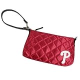 Philadelphia Phillies Ladies Red Wristlet Quilted Purse