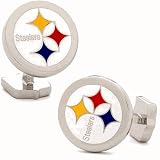 Sterling Pittsburgh Steelers Cufflinks