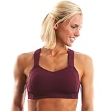 Moving Comfort Women's Juno Bra (Maroon, 32C)