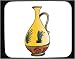 Decorated Mouse Pad with crockery, ceramic, decorative, China, design, container, Asia, urn, jar, painted, pot