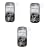 Durable Clear Reusable LCD Screen Protector- 3 Pack for Palm Treo Pro 850 Smartphone