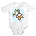 Onesie with crabs, animals, fighting, shellfish, pinchers