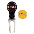 LSU Golf Ball Mark Repair Tool and Ball Markers