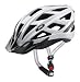 UVEX Herren Fahrrad Helm xenova, silver-zellow-white, 55cm - 60cm, 4102160815