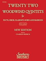 22 Woodwind Quintets - New Edition: Flute Part 22 Woodwind Quintets - New Edition: Flute Part